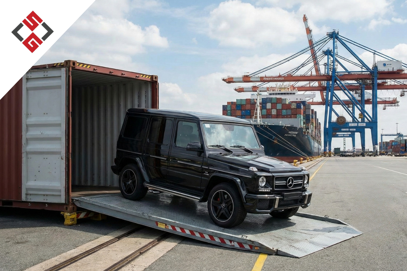 kirim mobil container